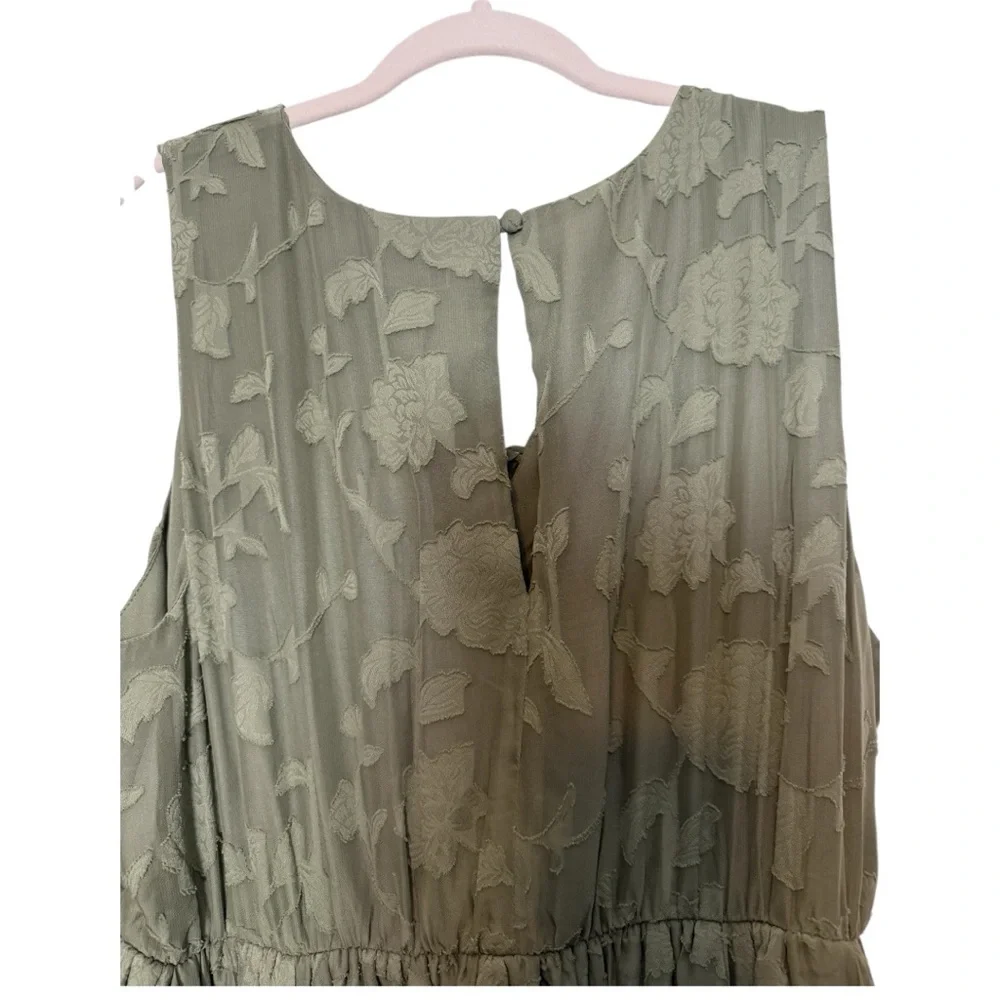 Torrid Olive High Low Dress FESTI sz 2 - Picture 7 of 9